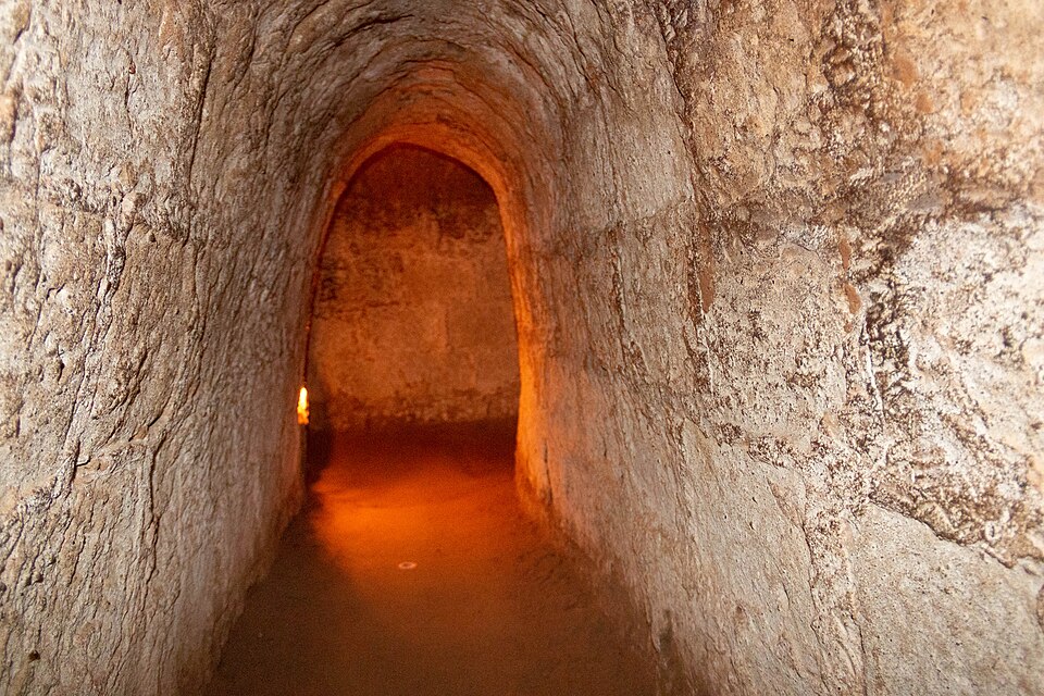 A Part Of Cu Chi Tunnels
